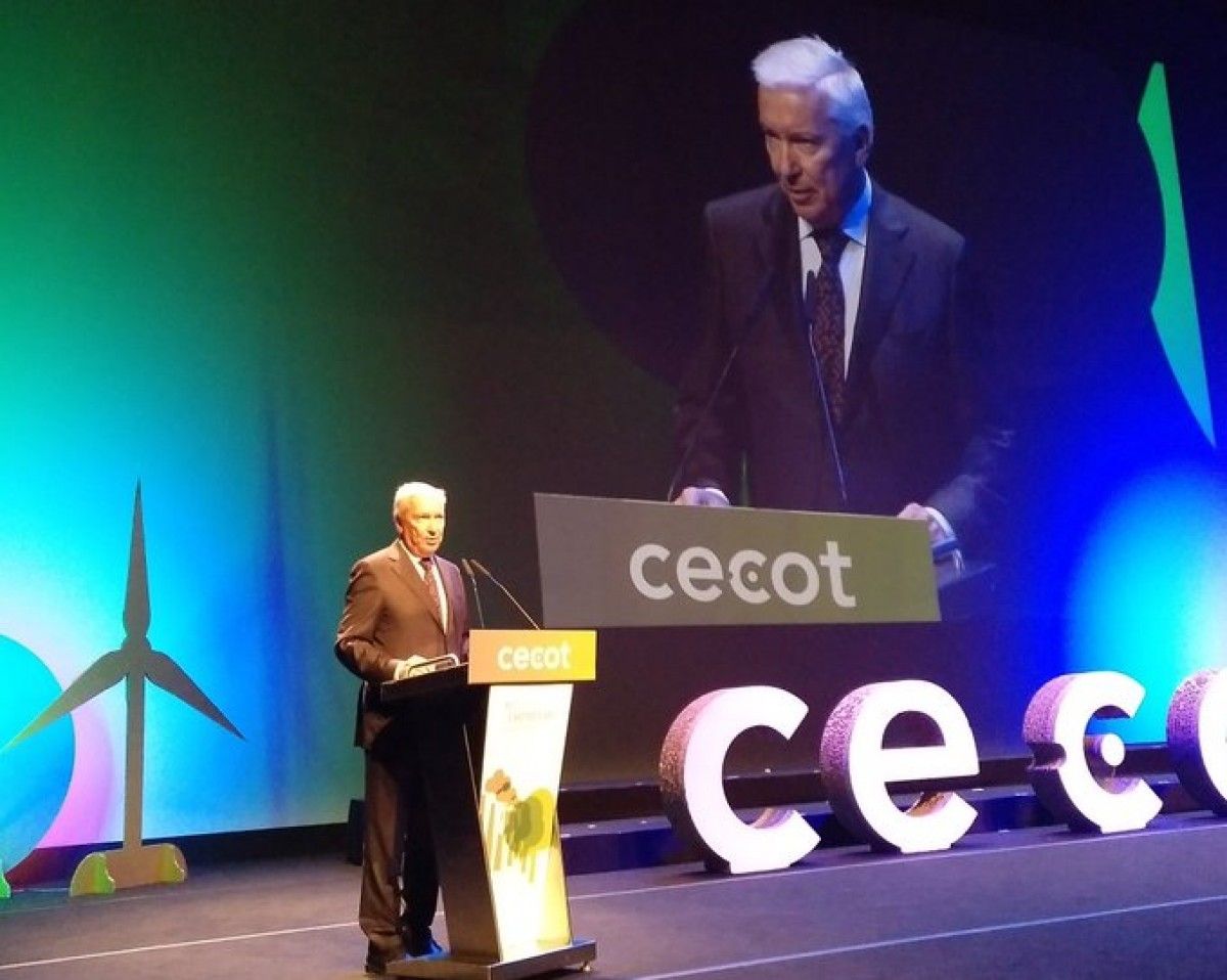 Antoni Abad, president de la Cecot, aquest dimarts.