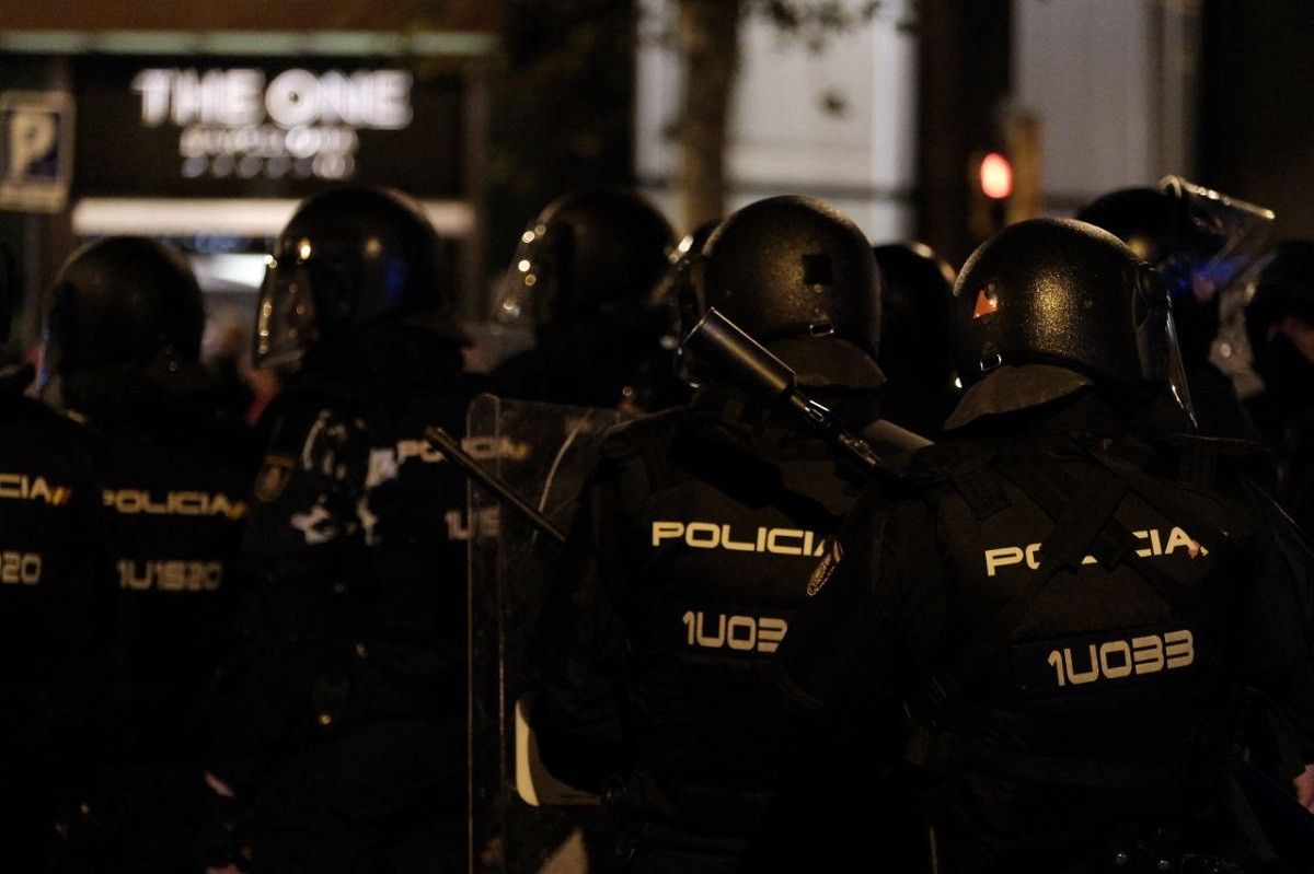 La policia nacional espanyola va detenir Gallardo el 16 d'octubre a Madrid