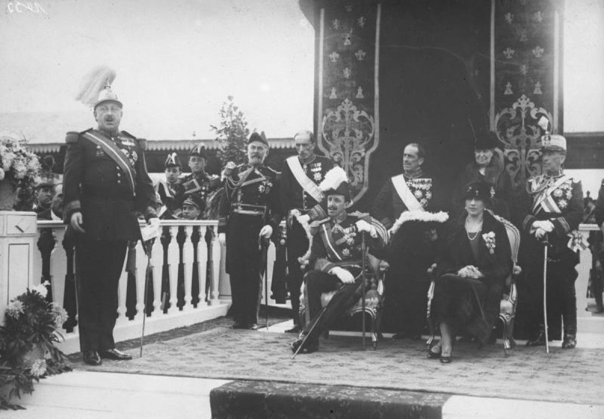 Alfons XIII amb el dictador Primo de Rivera.