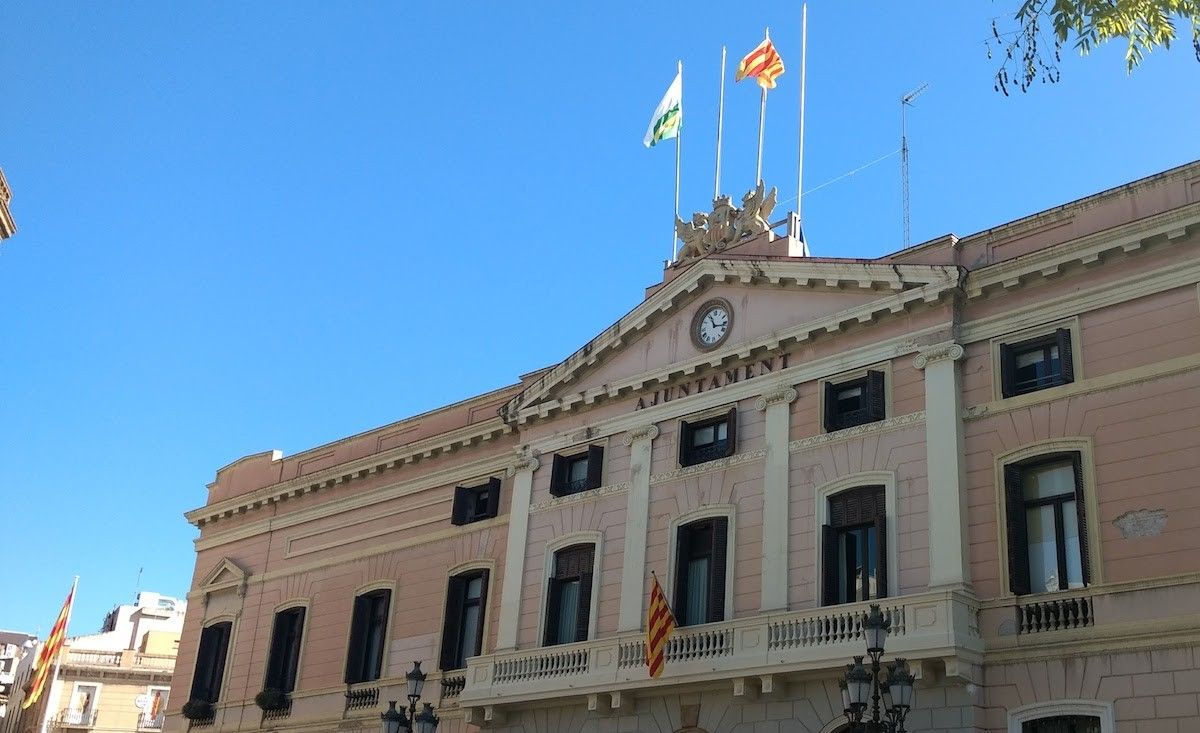 Façana de l'Ajuntament de Sabadell