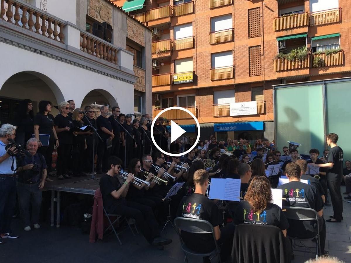 Acte institucional de la Diada 2017 a Cerdanyola del Vallès