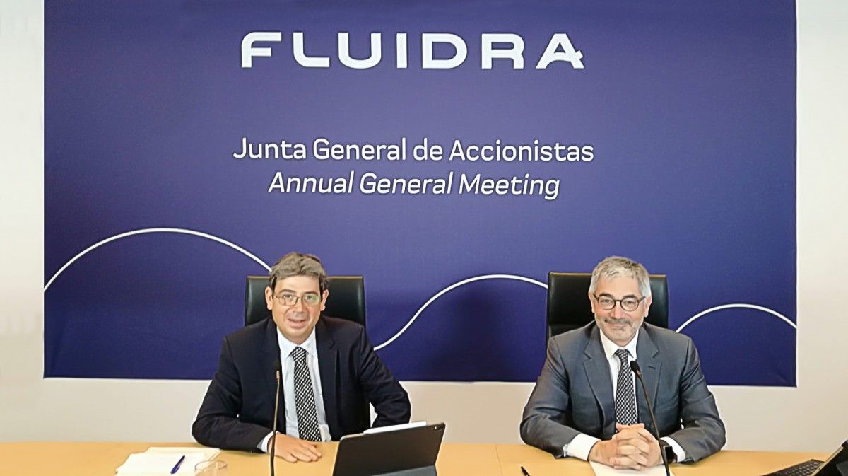 Imatge de la Junta General d'Accionistes de Fluidra de l'any 2019