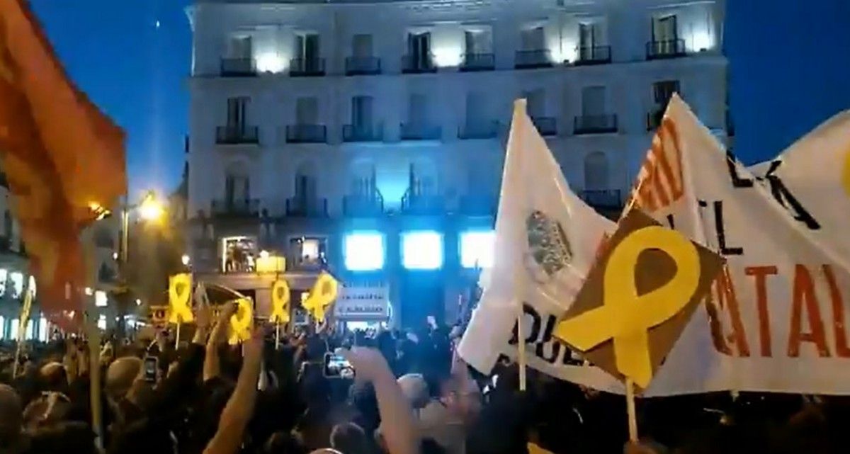 Manifestació a Madrid.