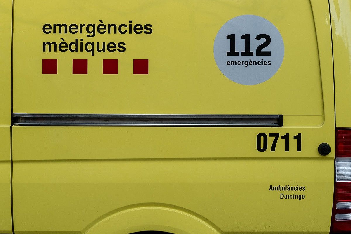 Una ambulància del SEM