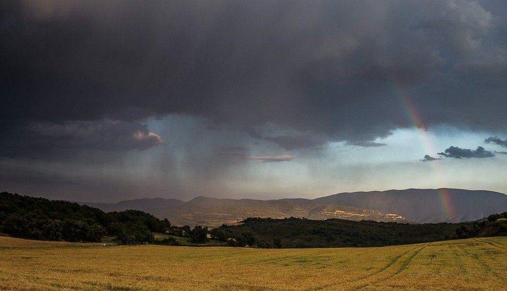 La primavera ha estat especialment plujosa en algunes zones del Pallars.
