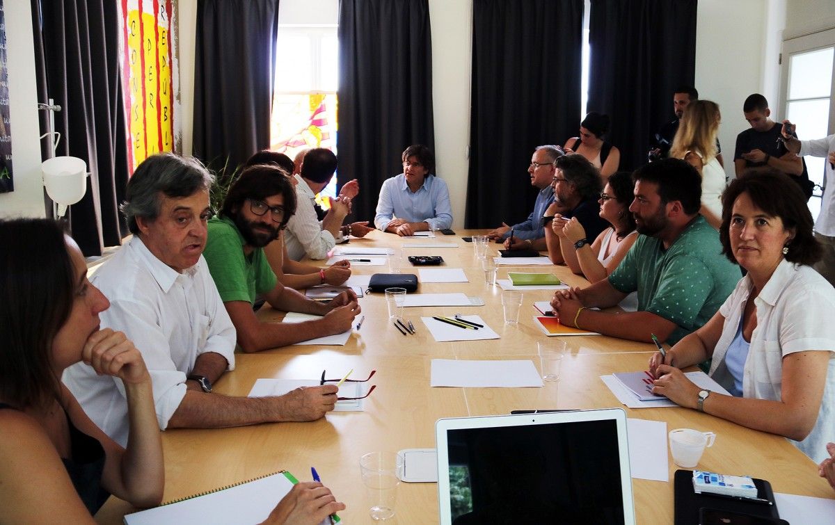 La reunió del Consell per la República que es va celebrar al juliol