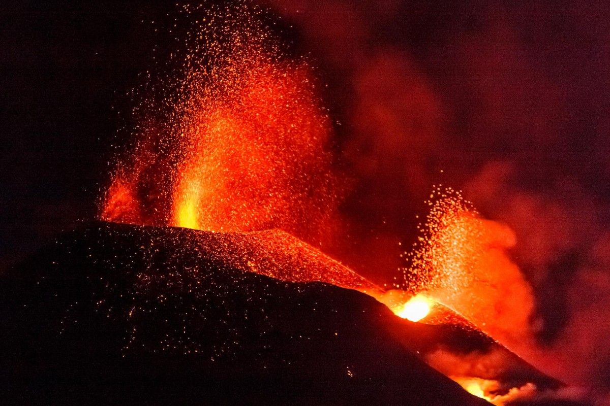 L'erupció del volcà de la Palma