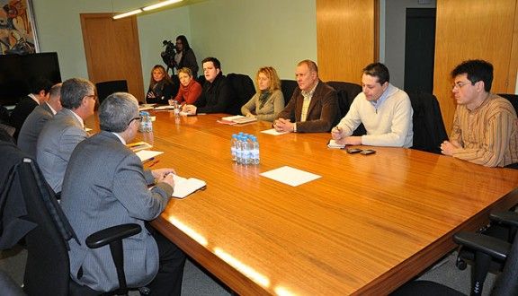 Reunió dels alcaldes amb el delegat del Govern.