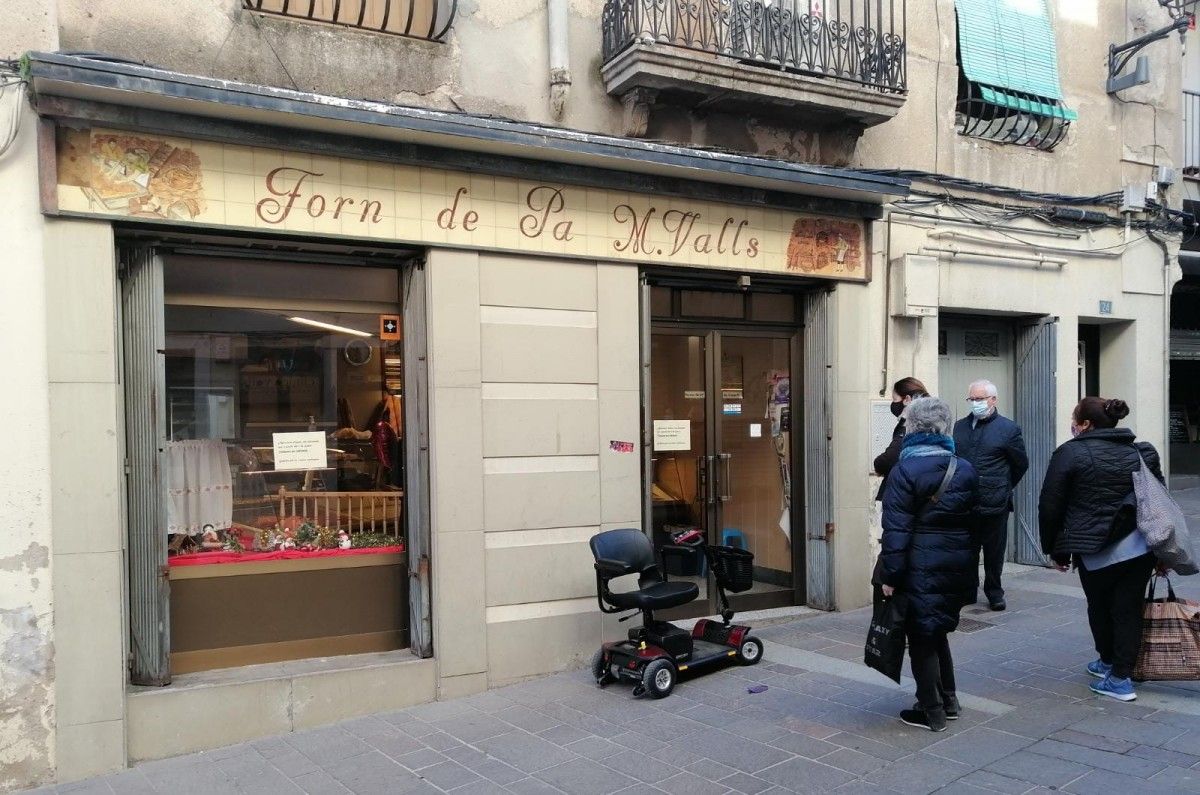 El forn de pa M. Valls, ubicat al carrer Major