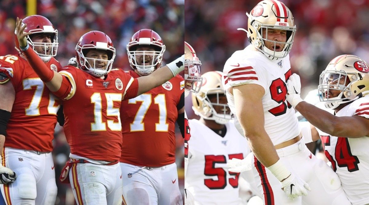 Els Kansas City Chiefs i els San Francisco 49ers s'enfronten aquesta nit a la Super Bowl 2020