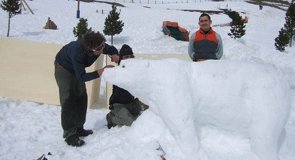 Eudald Alabau oferirà un taller d'escultures de neu a Núria.