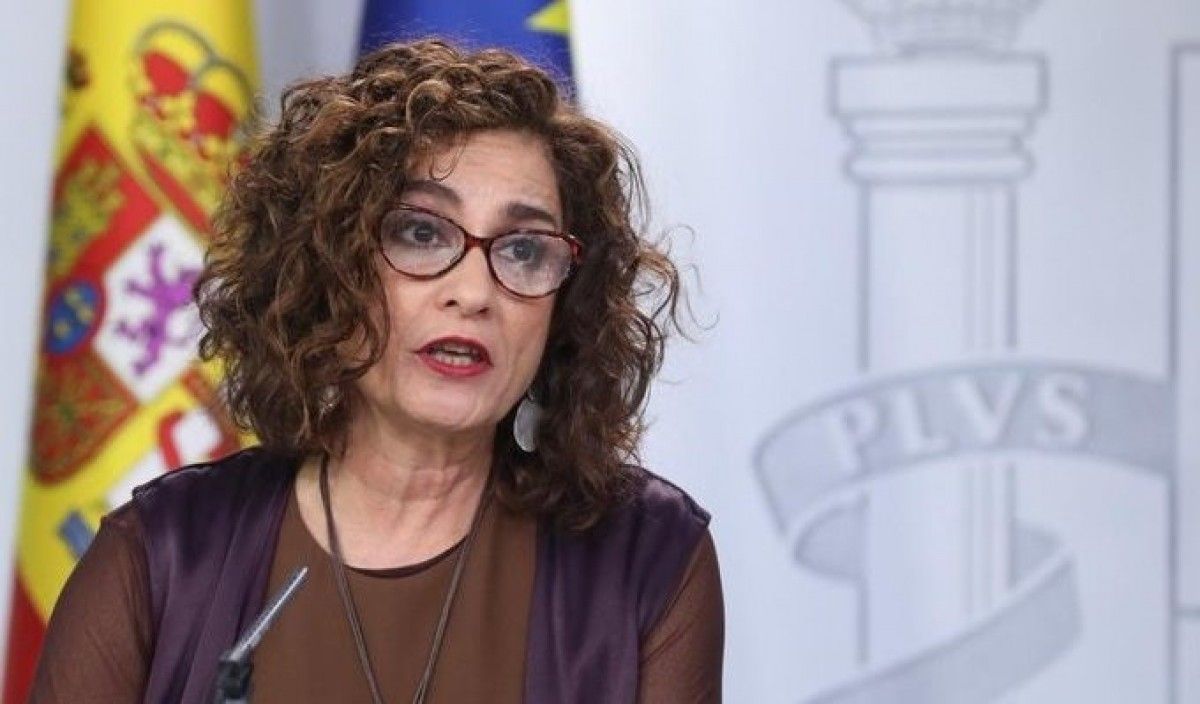 La portaveu del govern espanyol, María Jesús Montero