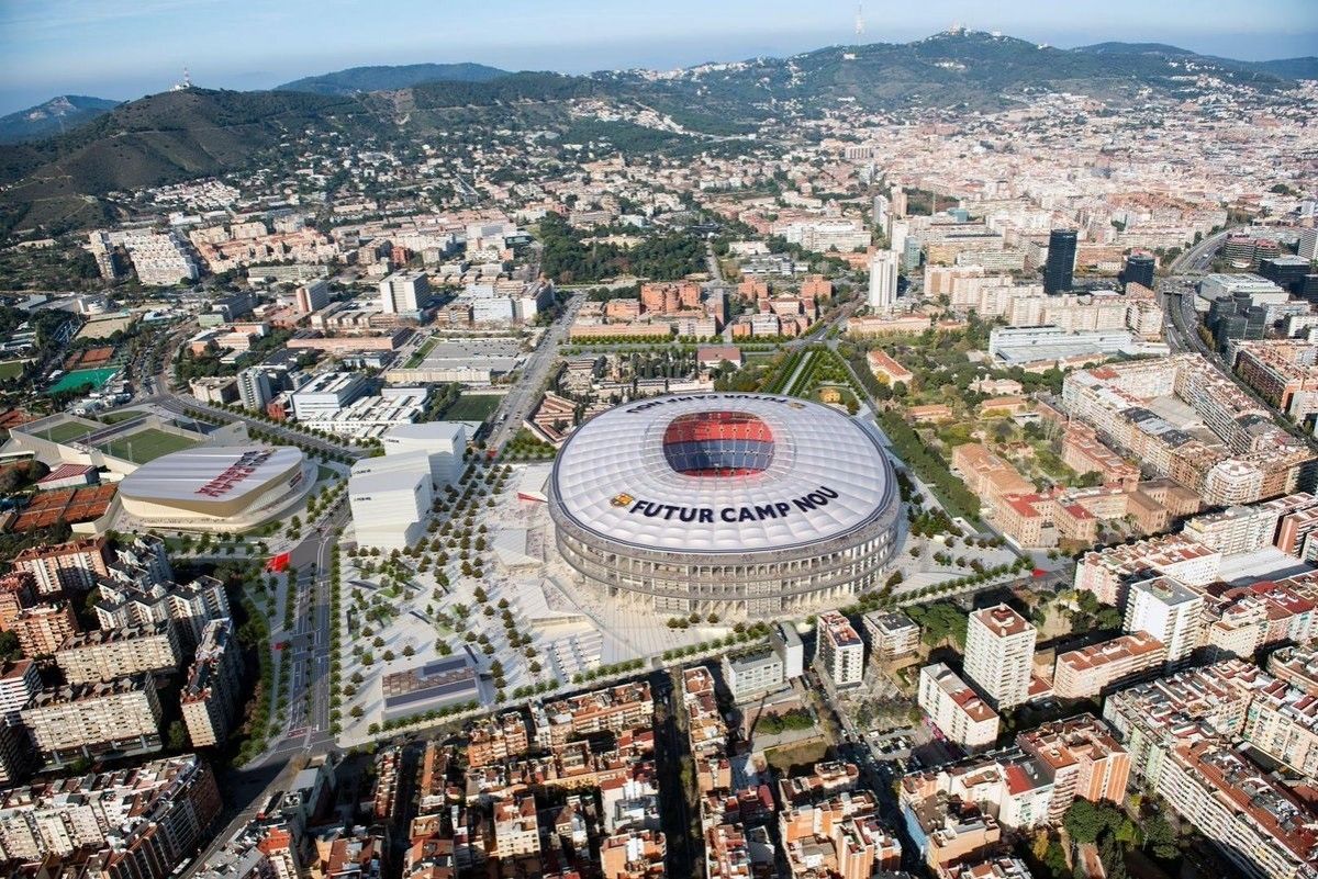 Imatge virtual del futur Espai Barça
