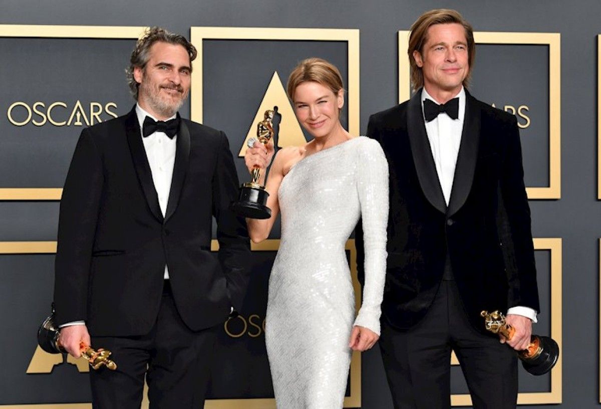 Joaquin Phoenix, Renée Zellweger i Brad Pitt han clavat Estopa a Trump