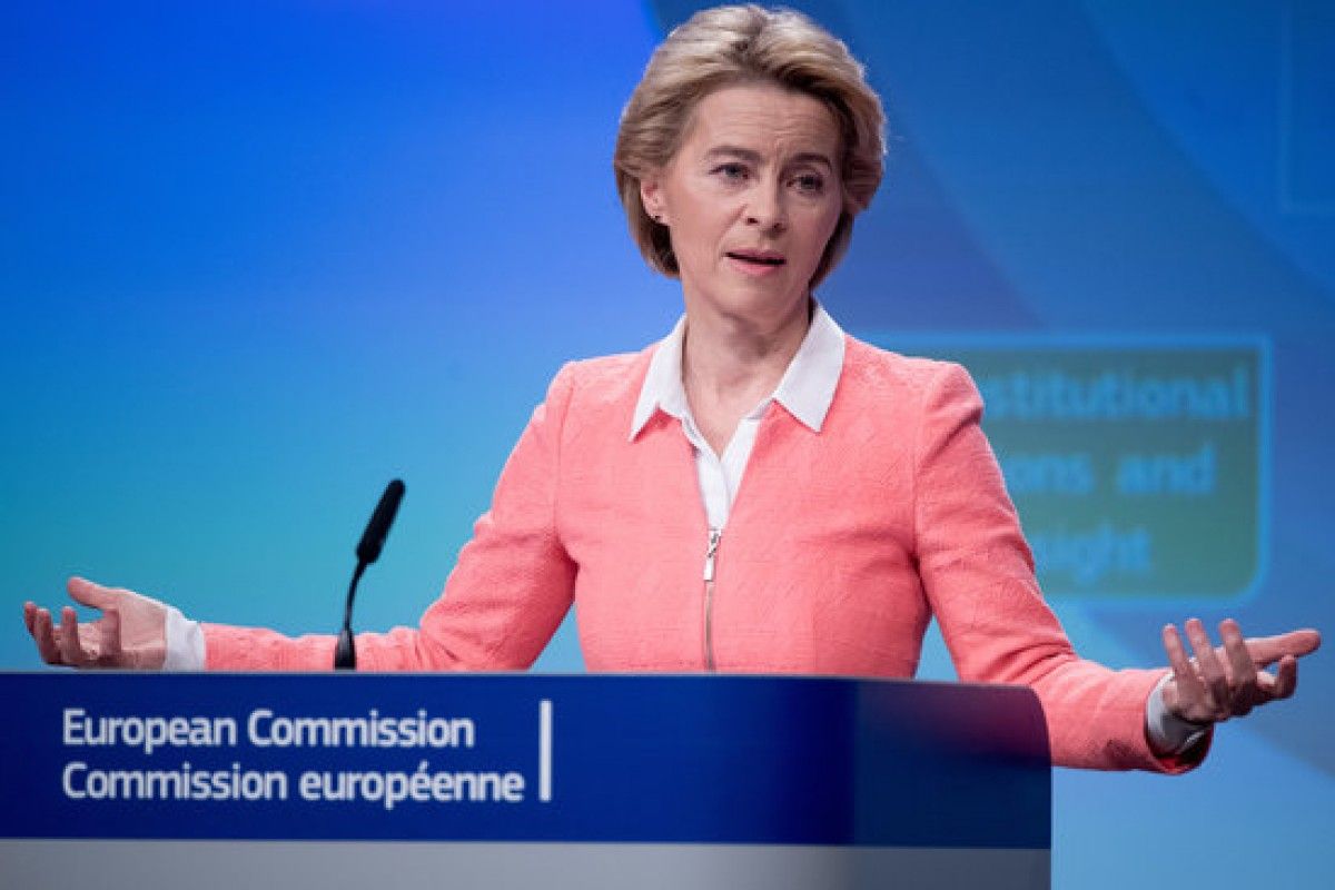 La presidenta de la Comissió Europea, Ursula Von der Leyen, en imatge d'arxiu