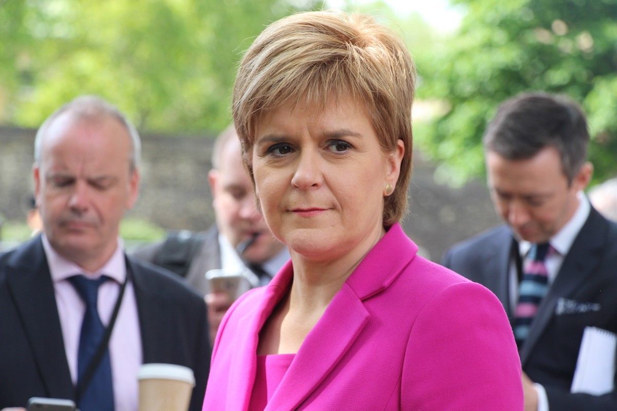 La primera ministra escocesa, Nicola Sturgeon, en una imatge d'arxiu