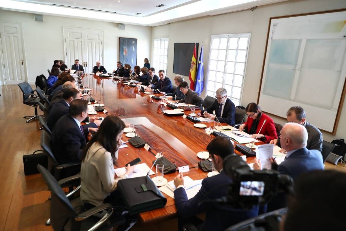 La reunió del consell de ministres de dimarts