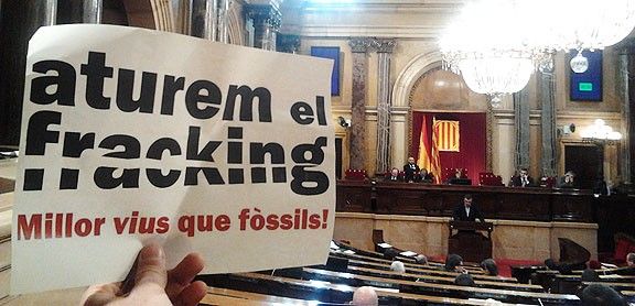 El Parlament ha debatut la prohibició del «fracking».