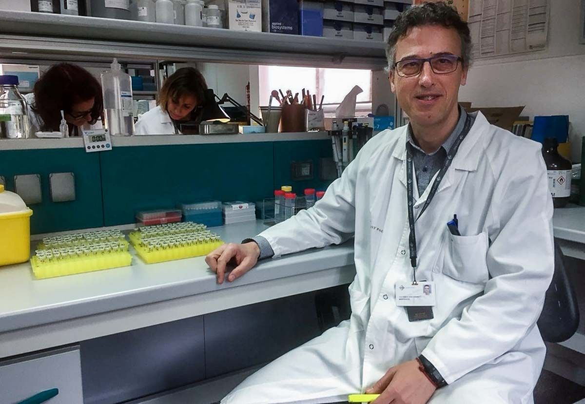 El doctor José Manuel Soria, cap de la unitat de Genòmica de Malaties Complexes de Sant Pau.