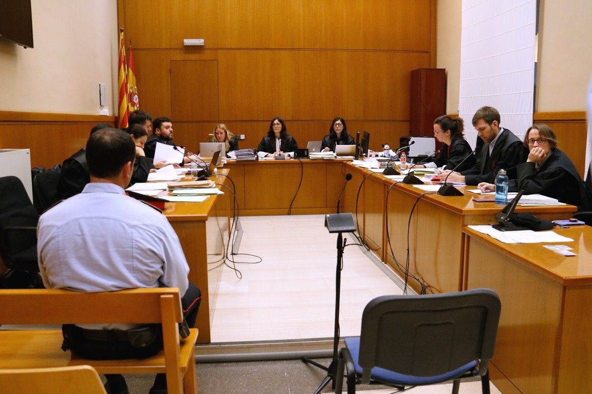Jordi Arasa, al banc dels acusats