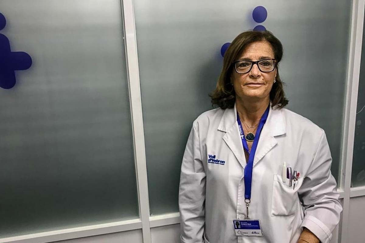 La doctora Magda Campins, cap d'Epidemiologia i Medicina Preventiva de la Vall d'Hebron.