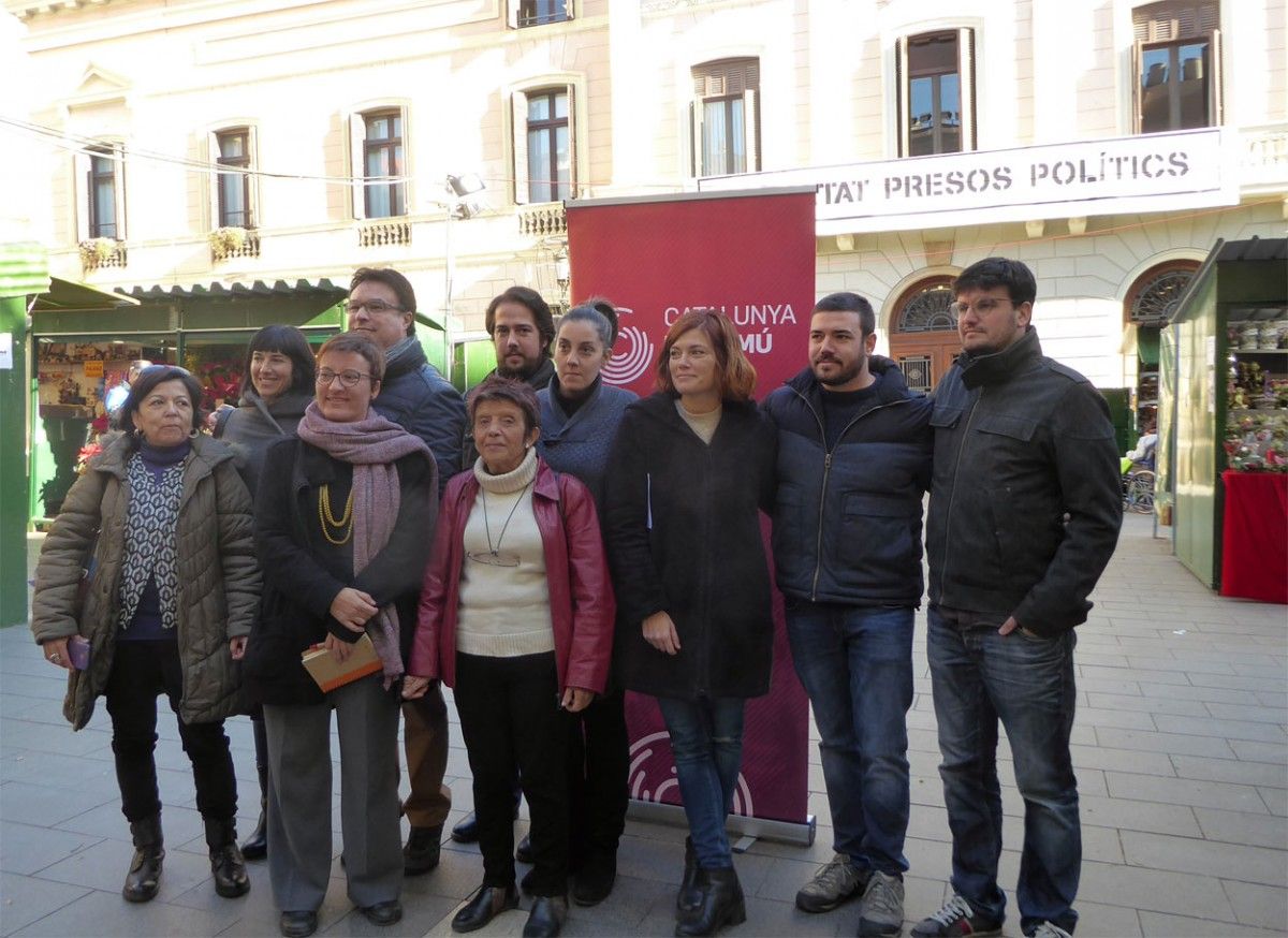 Una part dels vallesans la llista de Catalunya en Comú Podem, a Sabadell