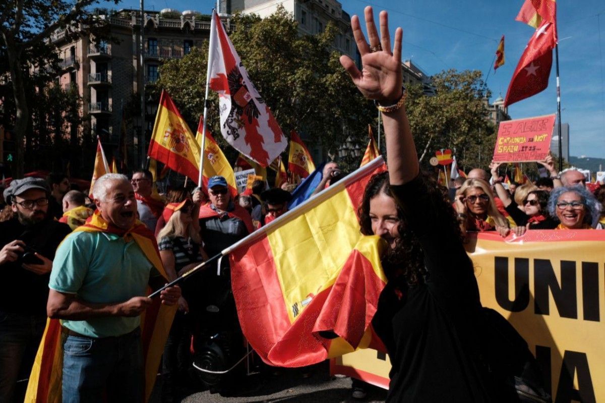 Una manifestació de Societat Civil Catalan
