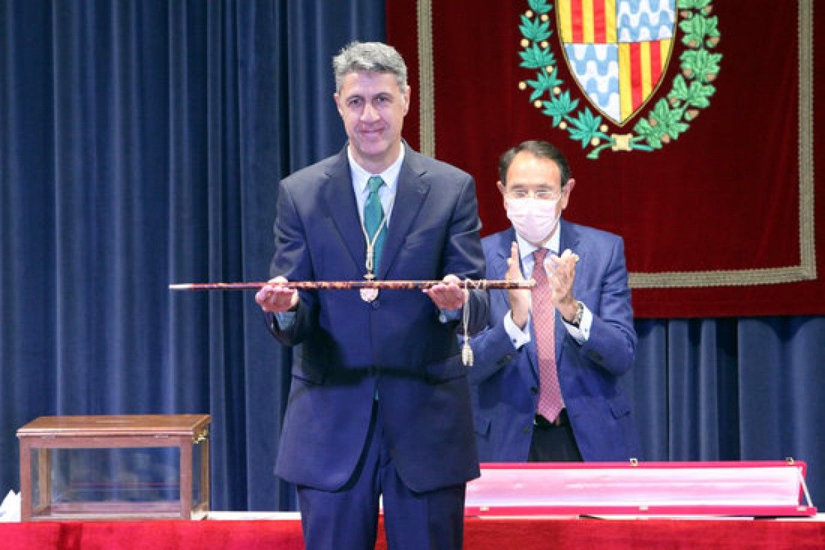 Xavier García Albiol, de nou alcalde de Badalona.