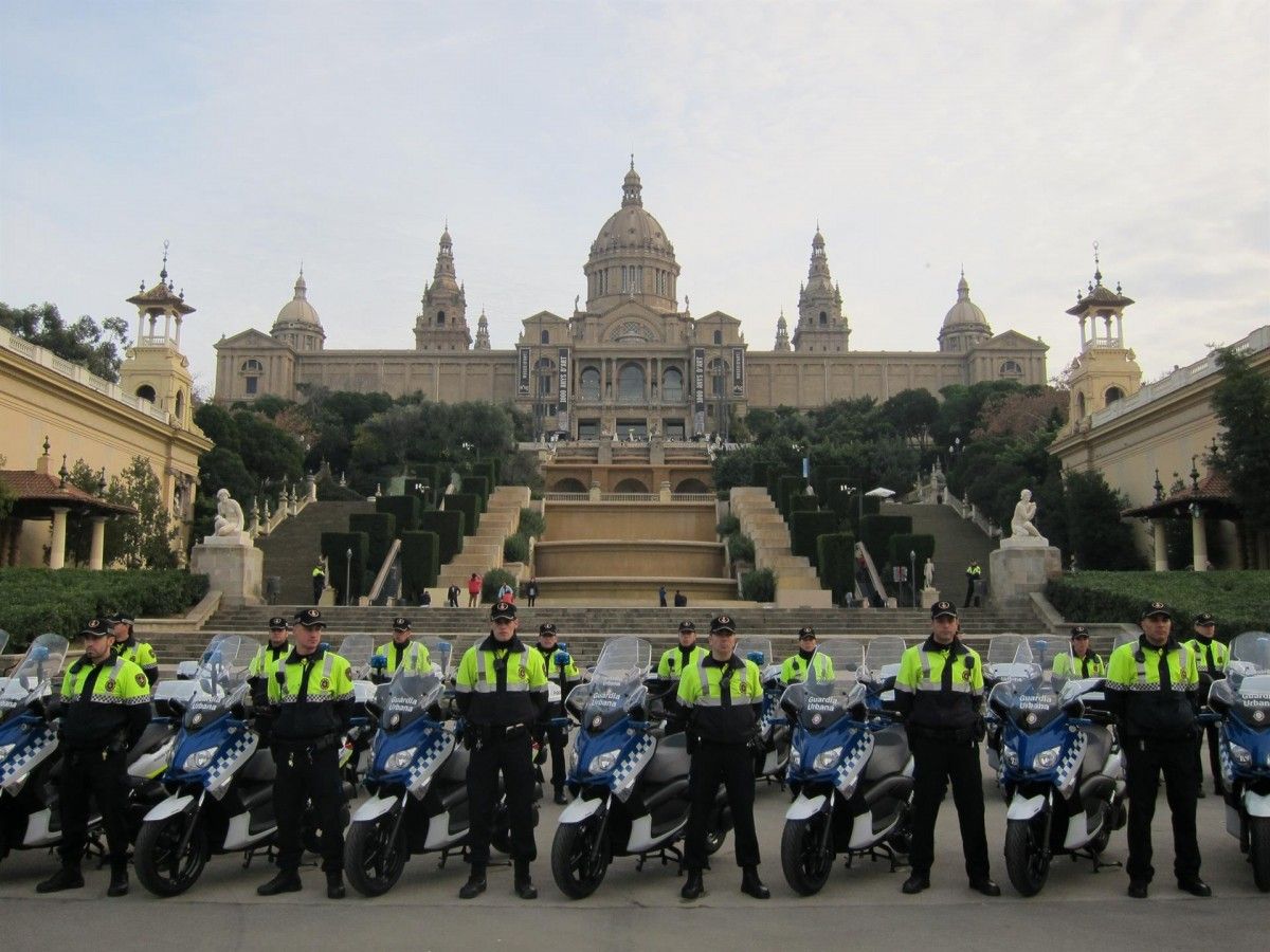 Agents de la Guàrdia Urbana de Barcelona