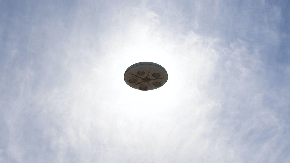 Imatge il·lustrativa d'un objecte volador no identificat