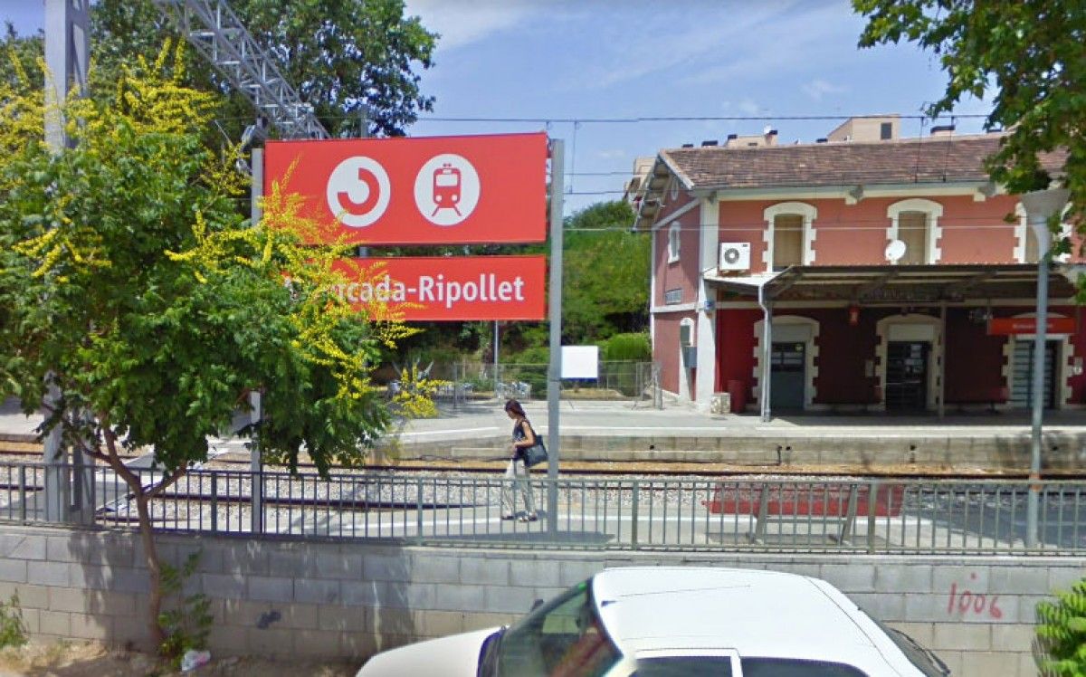 L'estació de Montcada-Ripollet 