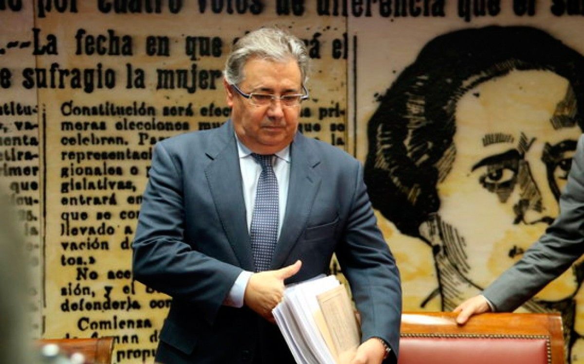 Juan Ignacio Zoido aquest dijous al Senat.
