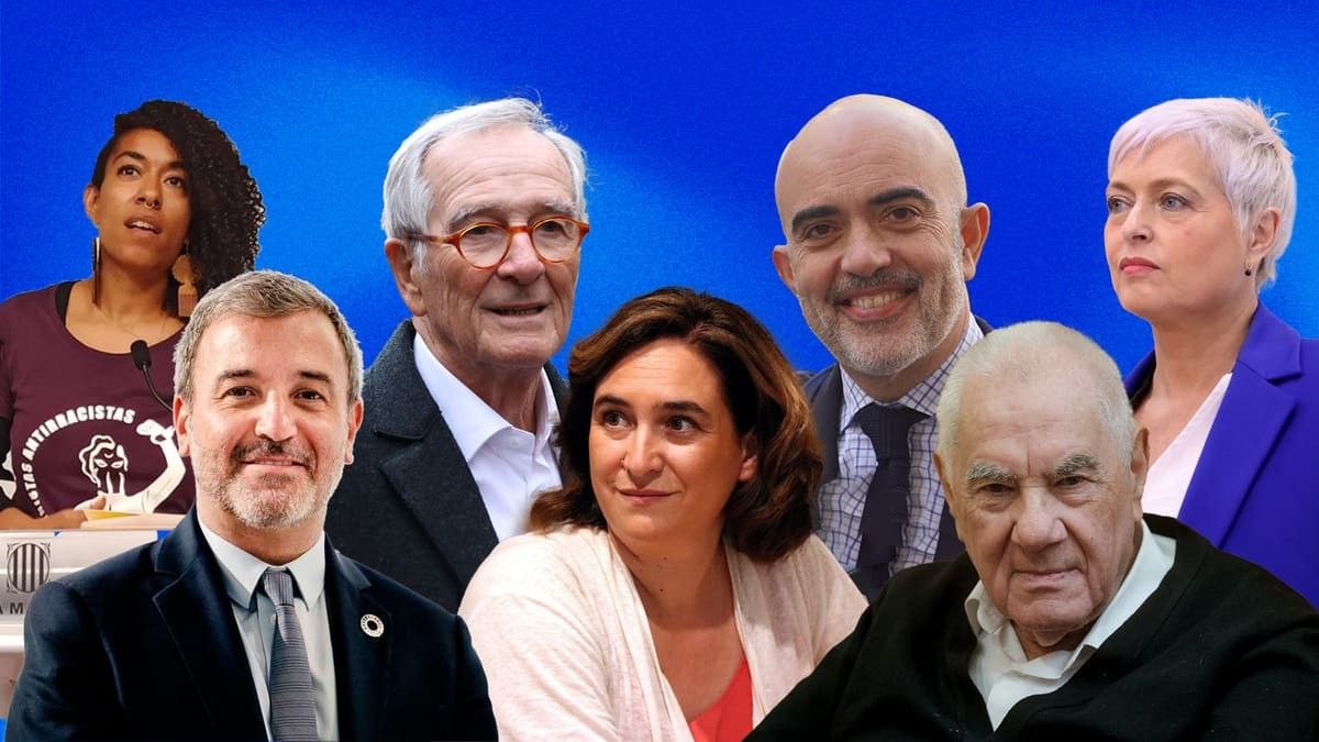 Els set candidats a l'alcaldia de Barcelona aquest 28-M