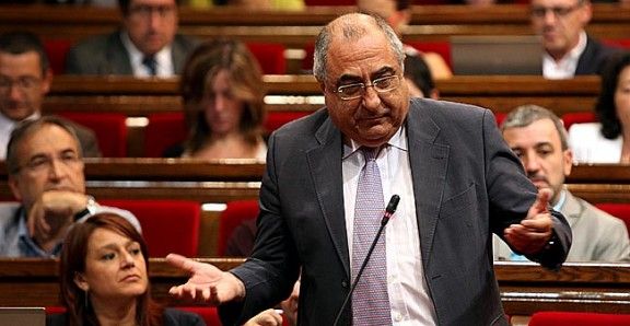 Joaquim Nadal al Parlament de Catalunya