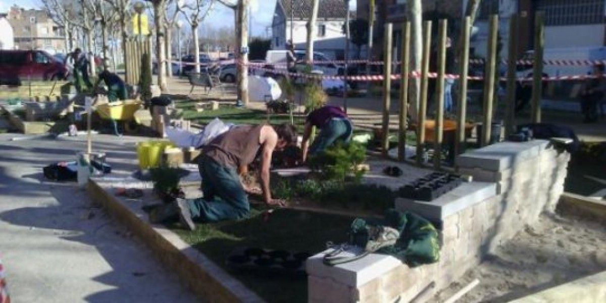 Jardiners treballant