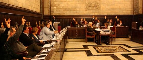 El ple de l'Ajuntament de Girona va declarar la ciutat territori català lliure i sobirà en el ple del 10 de desembre.