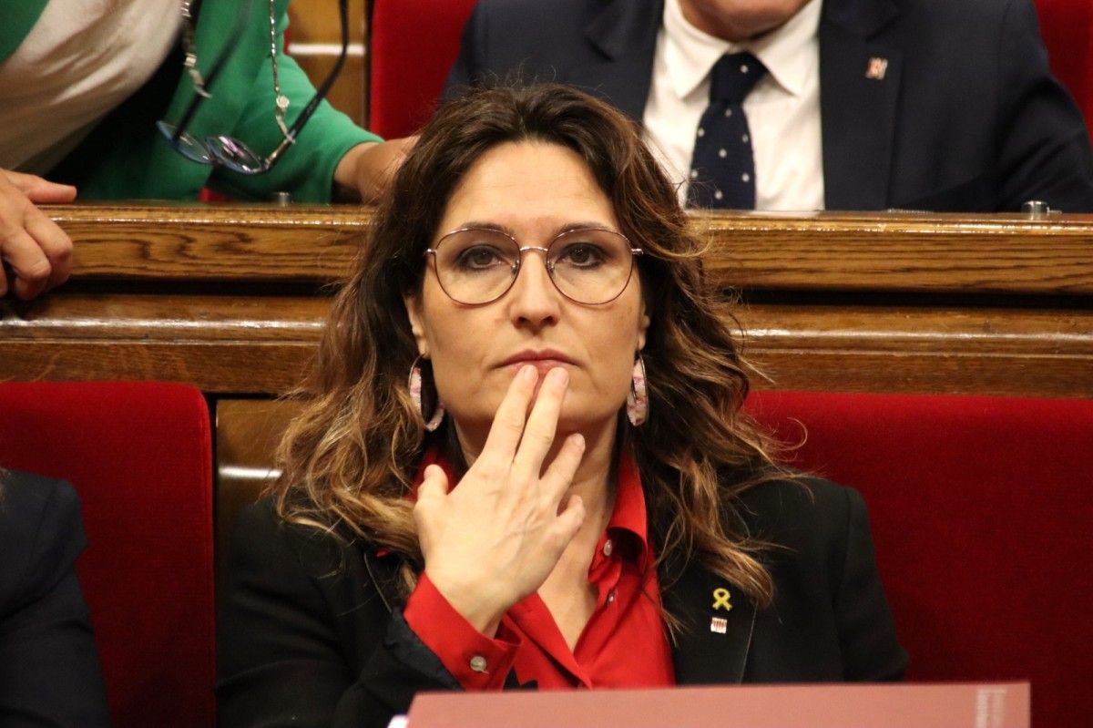 La consellera de la Presidència, Laura Vilagrà.