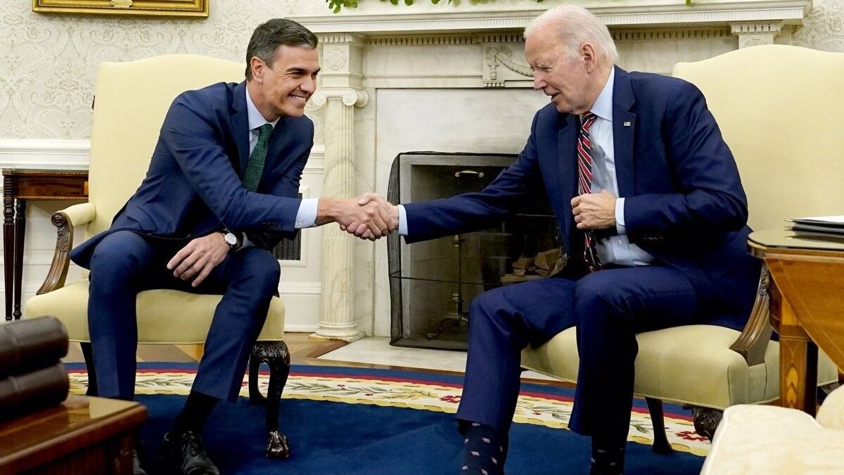 Pedro Sánchez i Joe Biden, a la Casa Blanca aquest divendres