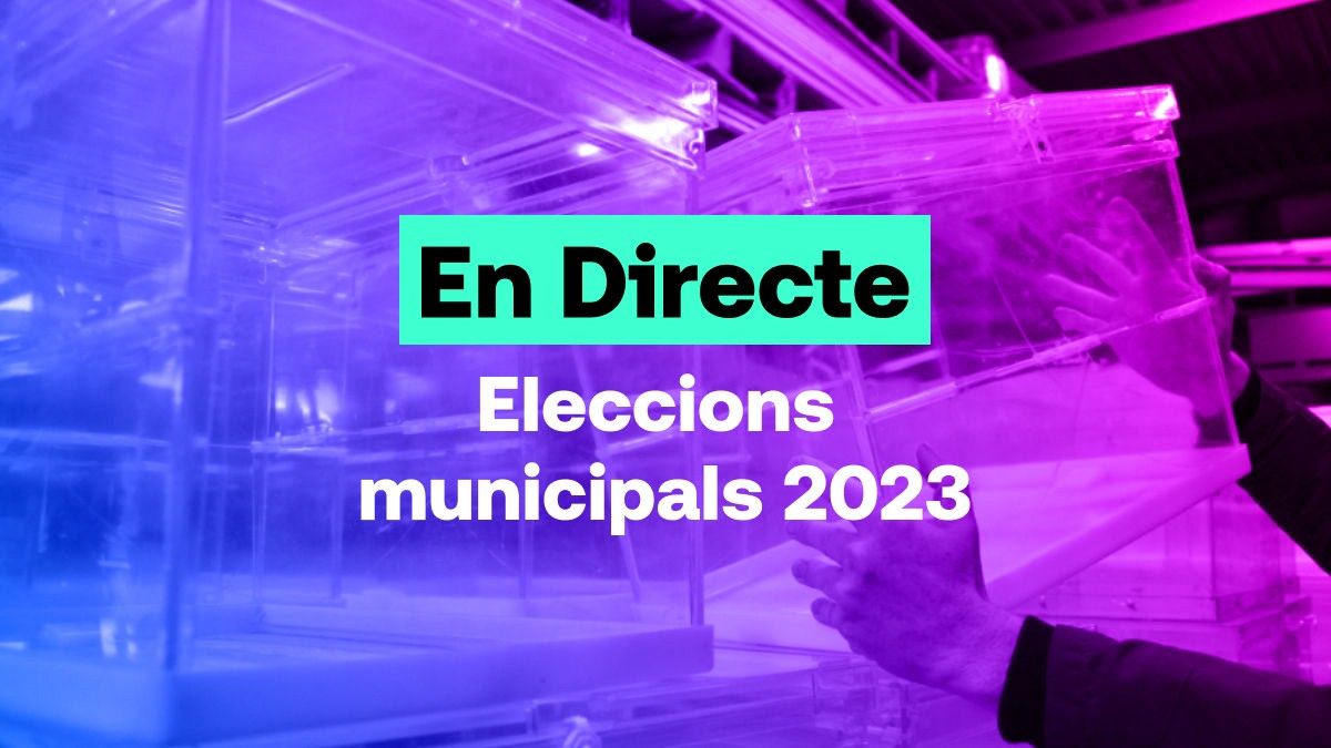 Directe de les eleccions municipals del 28-M 2023
