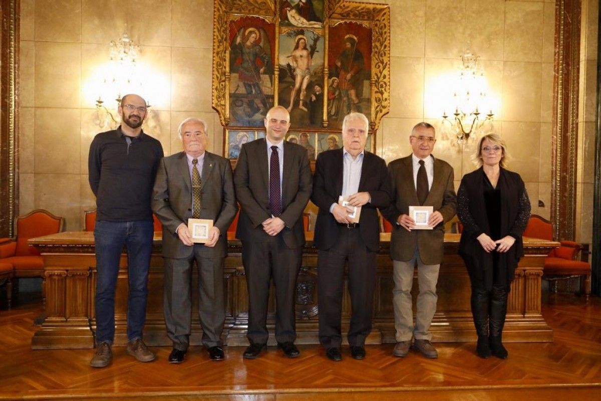 Tots els premiats del Floc de Llana 2018