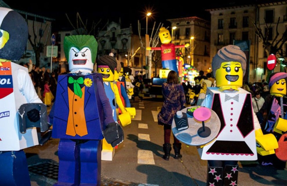 Els Lego dels Amics del Malta, la millor carrossa