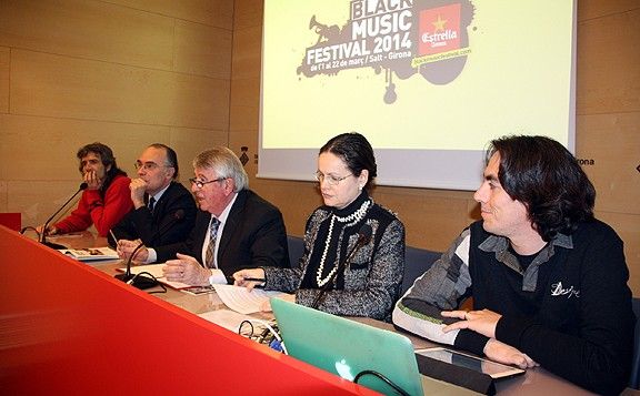La presentació oficial del Black Music 2014 s'ha fet aquest matí a la Diputació de Girona