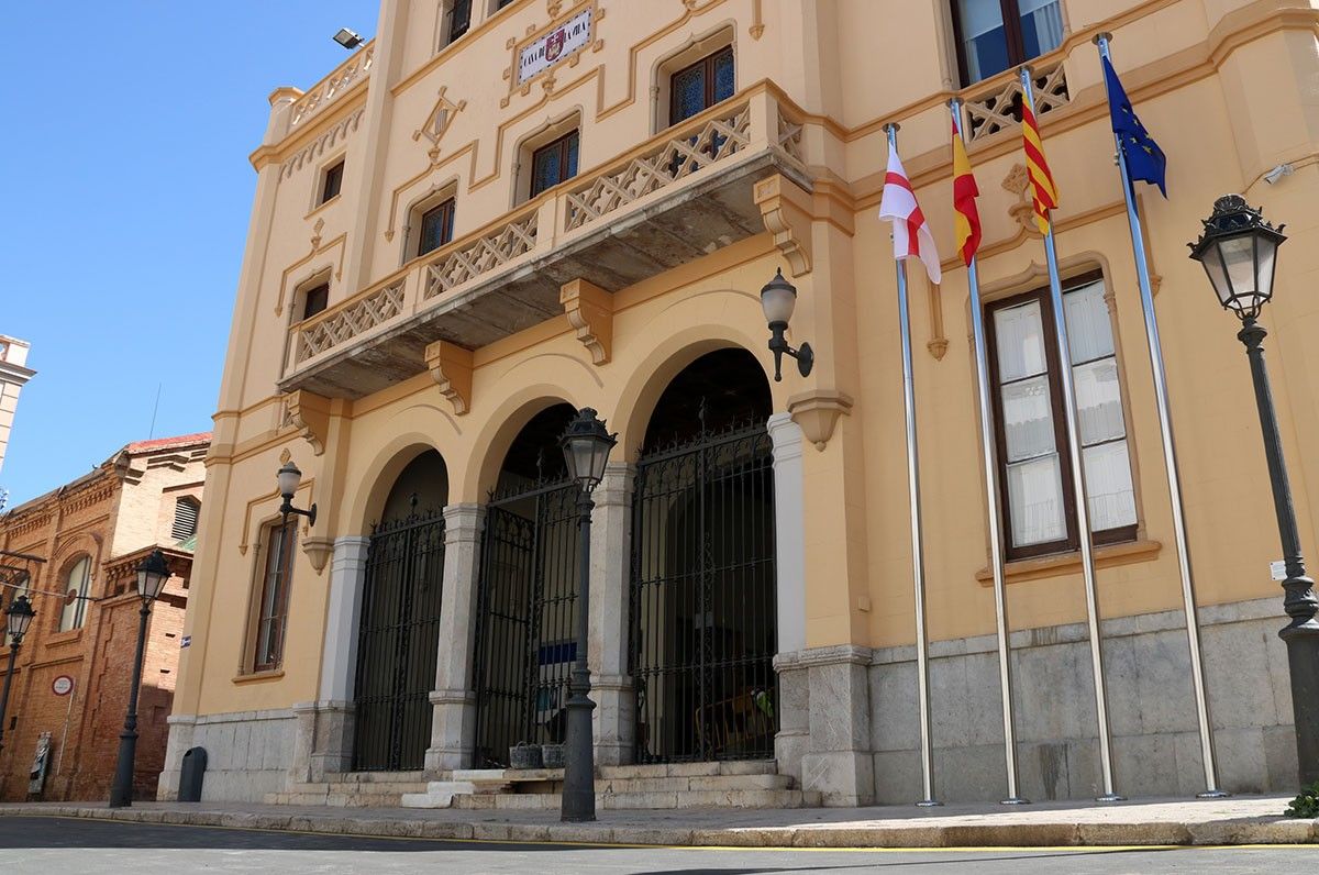 Exterior de l'Ajuntament de Sitges 