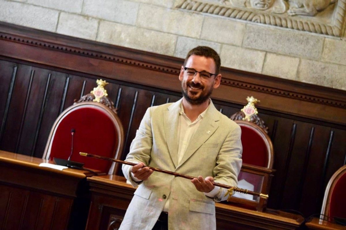 Lluc Salellas, nou alcalde de Girona