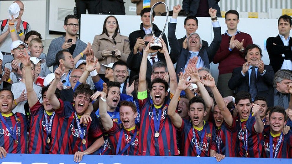 Triomf europeu del juvenil del Barça