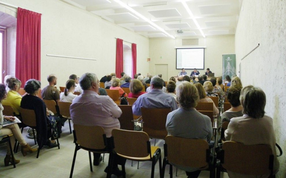 Assemblea anual del Consorci Forestal de Catalunya al monestir de Poblet.