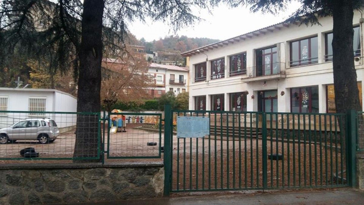 L'Escola Pirineu, en una fot d'arxiu