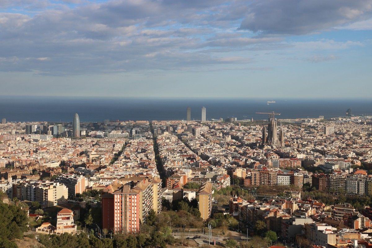 Panoràmica de la capital catalana