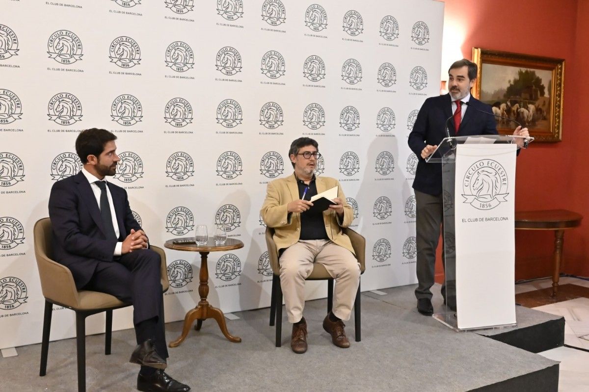 Roger Montañola, Manuel Manchón i Antoni Delgado a l'Ecuestre.