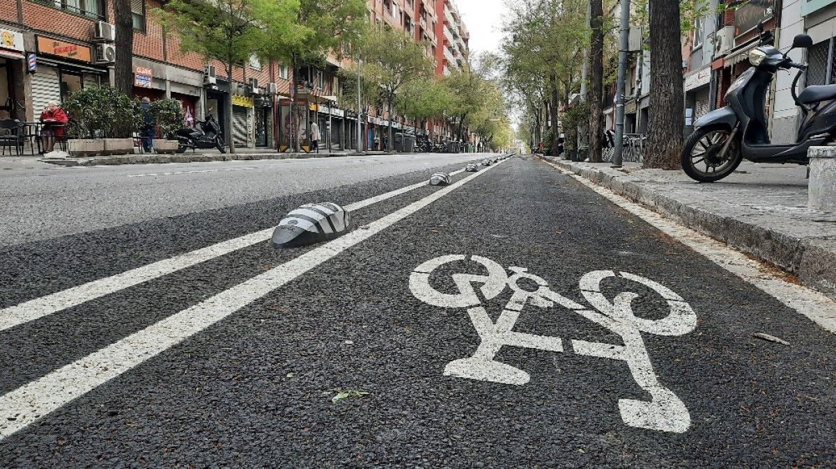 Barcelona aprofitarà l'estiu per ampliar la xarxa de carrils bici